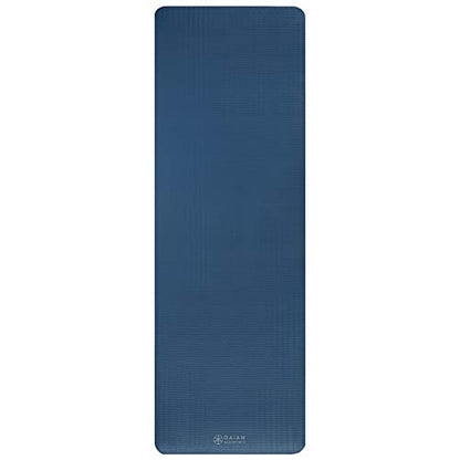 Extra-Thick Yoga Mat with Carrying Strap | Comfortable Fitness &amp; Exercise Mat for Yoga, Pilates, and Workouts