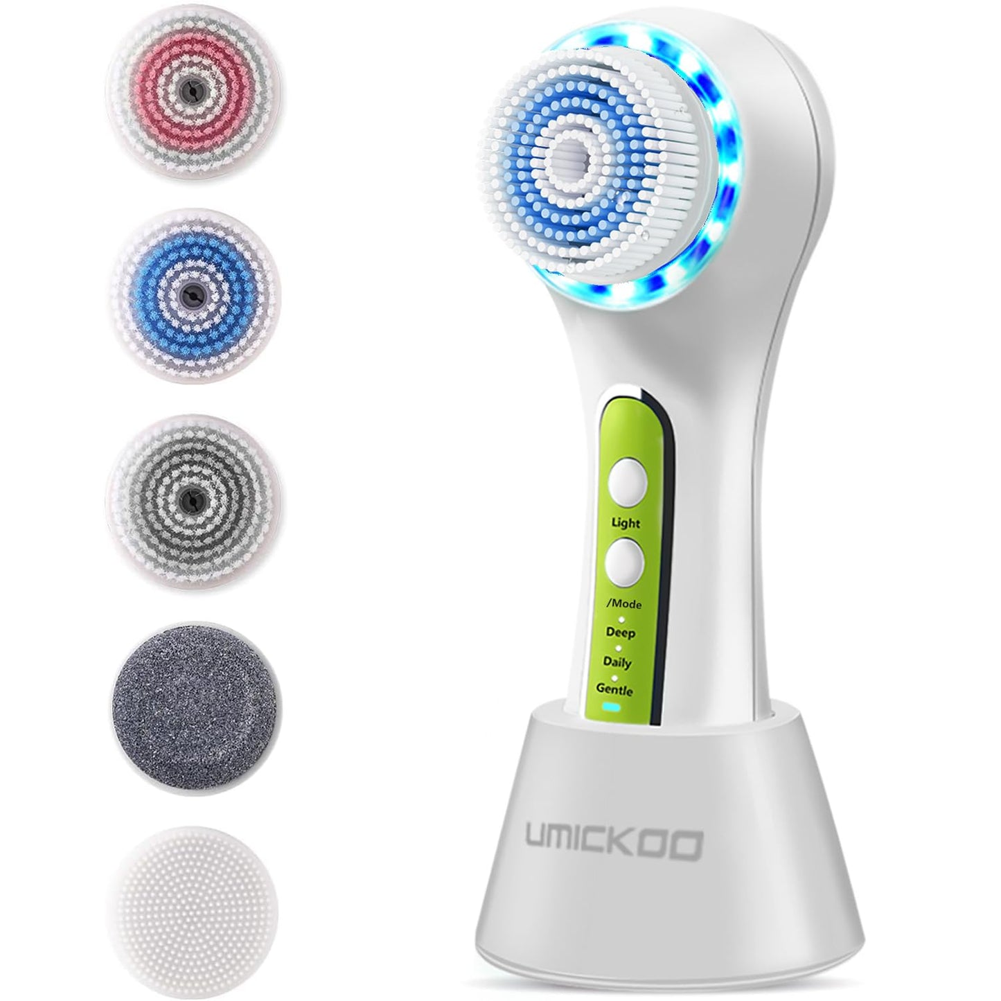 3-in-1 Electric Facial Cleansing Brush System | Waterproof | Rechargeable | Perfect for All Skin Types