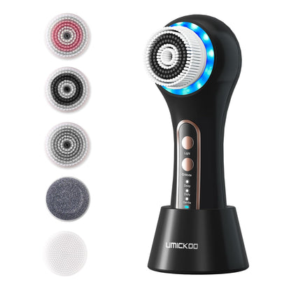 3-in-1 Electric Facial Cleansing Brush System | Waterproof | Rechargeable | Perfect for All Skin Types