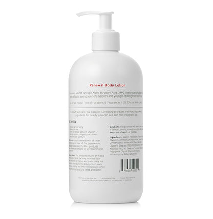 12% Glycolic Acid Anti-Aging Body Lotion | Smooth Radiant Skin