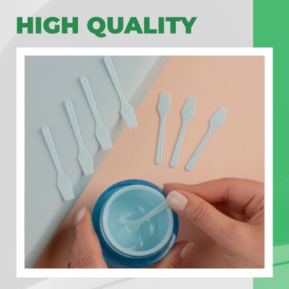 Mini Disposable Spatulas for Skincare | Perfect for Face Masks | Lotions | 100 or 500 Pack