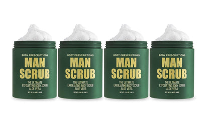 Exfoliating Aloe Vera Body Scrub for Men | Fresh, Clean, and Healthy Skin