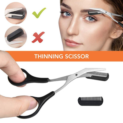 9-in-1 Eyebrow Grooming | Exfoliating Dermaplaning Kit | Perfect Beauty Tool