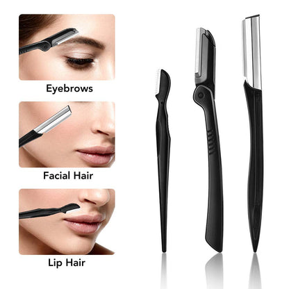 9-in-1 Eyebrow Grooming | Exfoliating Dermaplaning Kit | Perfect Beauty Tool