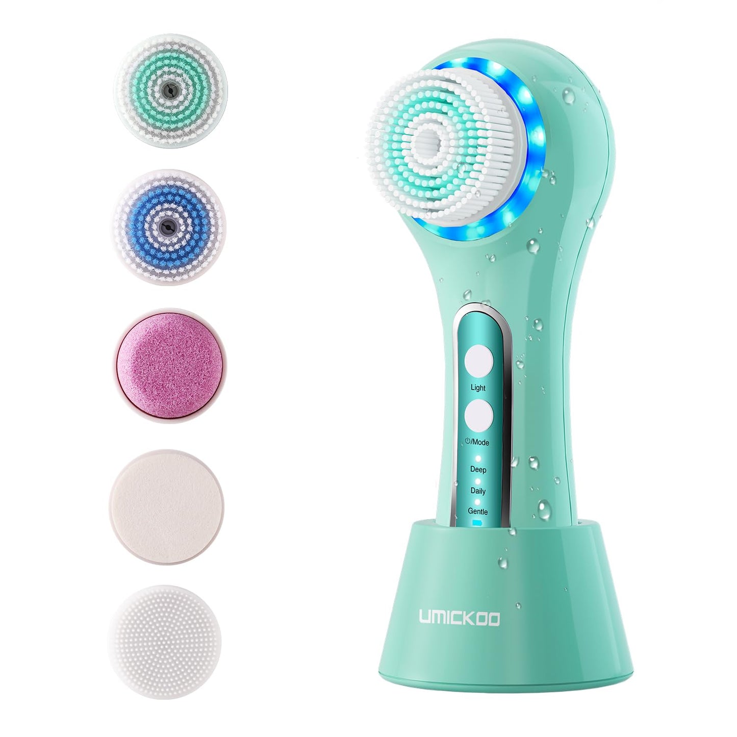 3-in-1 Electric Facial Cleansing Brush System | Waterproof | Rechargeable | Perfect for All Skin Types