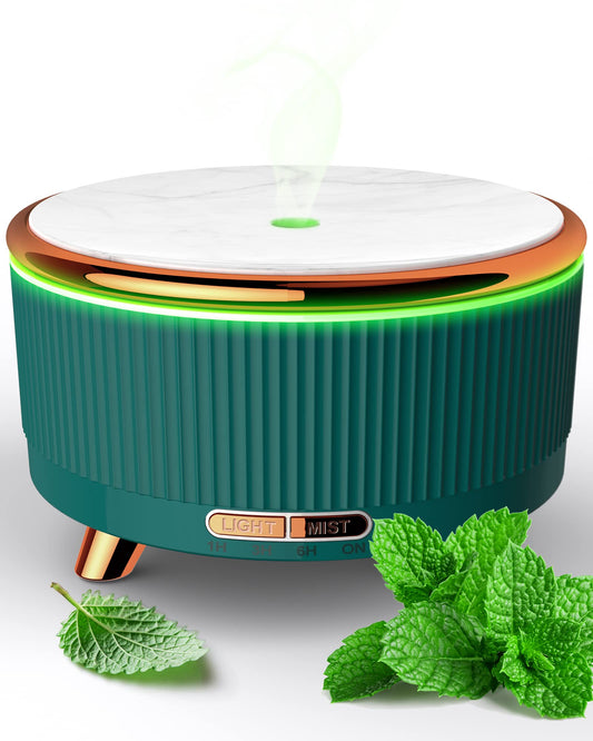 Quiet Ultrasonic Essential Oil Diffuser | 500ML Aromatherapy Diffuser for Large Rooms