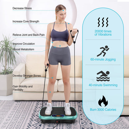 Vibration Plate Exercise Machine |  Sculpt Your Dream Body | Relieve Pain | Boost Fitness