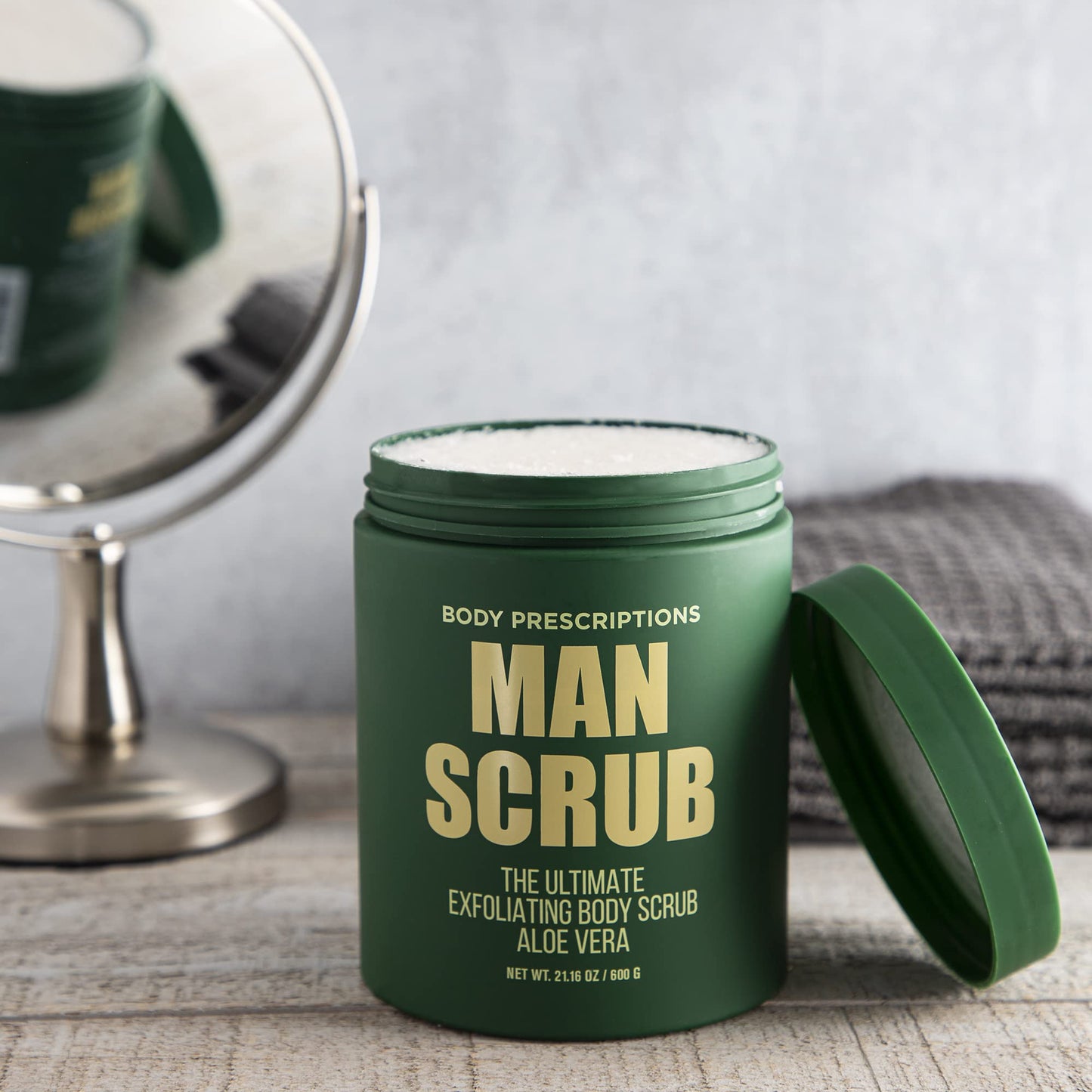 Exfoliating Aloe Vera Body Scrub for Men | Fresh, Clean, and Healthy Skin