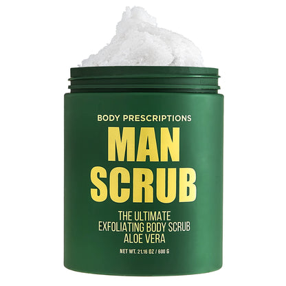 Exfoliating Aloe Vera Body Scrub for Men | Fresh, Clean, and Healthy Skin