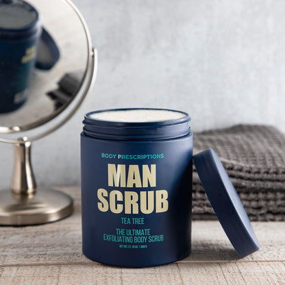 Exfoliating Aloe Vera Body Scrub for Men | Fresh, Clean, and Healthy Skin