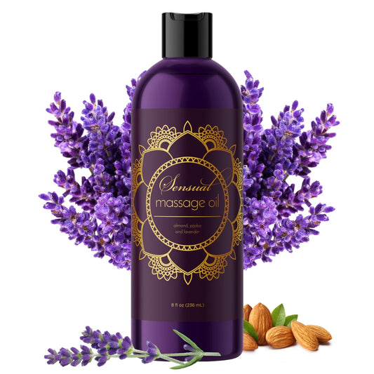 Lavender Massage Oil | Nourishing & Relaxing | Perfect for Couples or Self-Care