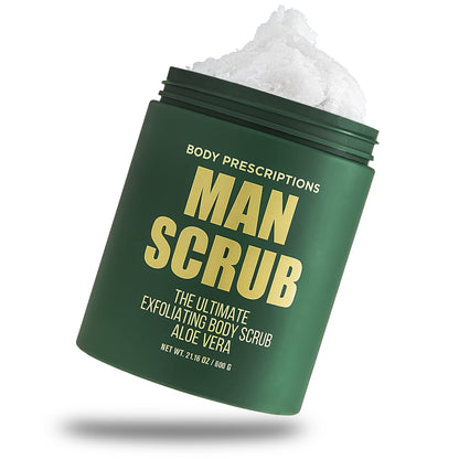 Exfoliating Aloe Vera Body Scrub for Men | Fresh, Clean, and Healthy Skin