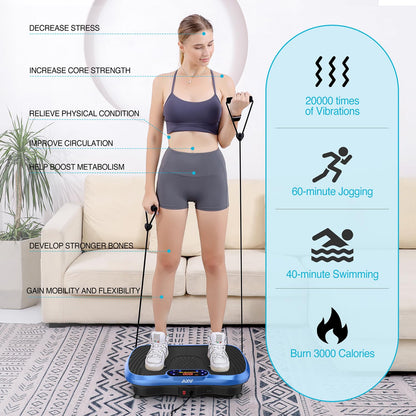 Vibration Plate Exercise Machine |  Sculpt Your Dream Body | Relieve Pain | Boost Fitness