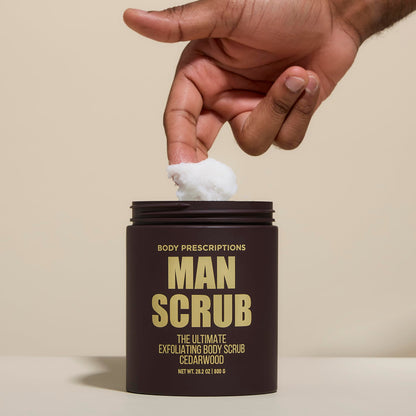 Exfoliating Aloe Vera Body Scrub for Men | Fresh, Clean, and Healthy Skin