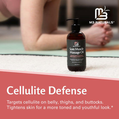 Collagen & Stem Cell Infused Massage Oil | Anti-Cellulite | Skin Tightening Body Oil for Men and Women