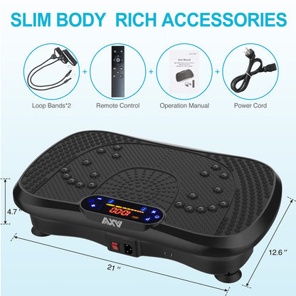 Vibration Plate Exercise Machine |  Sculpt Your Dream Body | Relieve Pain | Boost Fitness