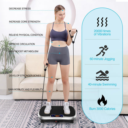 Vibration Plate Exercise Machine |  Sculpt Your Dream Body | Relieve Pain | Boost Fitness