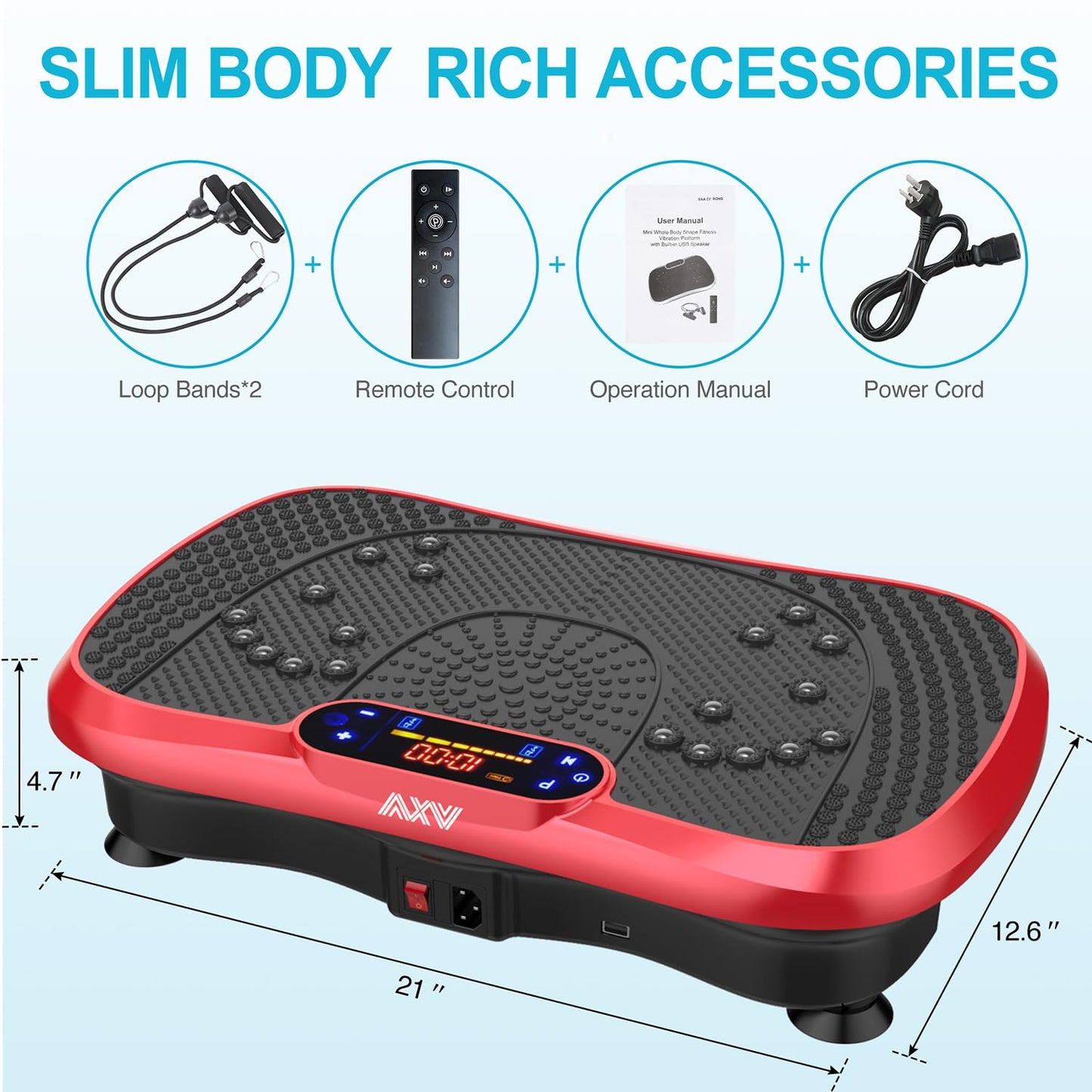 Vibration Plate Exercise Machine |  Sculpt Your Dream Body | Relieve Pain | Boost Fitness