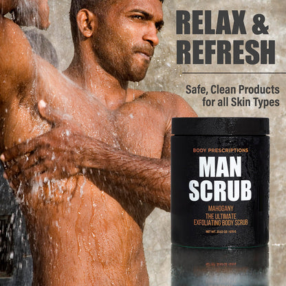 Exfoliating Aloe Vera Body Scrub for Men | Fresh, Clean, and Healthy Skin