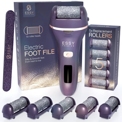 Rechargeable Electric Foot File | Effective Callus Remover | Pressure Lock Technology